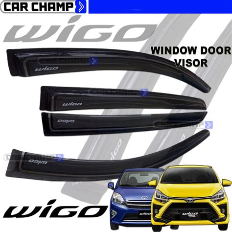 Toyota Wigo To Oem Window Door Visor Black Net Thailand