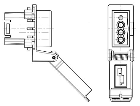 P V Waterproof Jaeger Expert Socket Housing Sae J