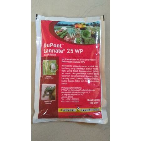 Jual Dupont Lannate Merah Wp G Insektisida Shopee Indonesia