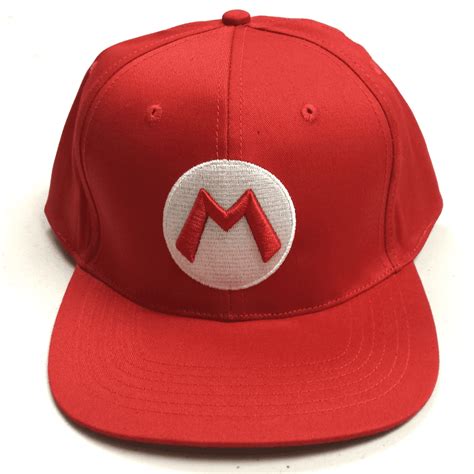 Mario Gorra de béisbol Sombrero de alta calidad Super Mario Bros