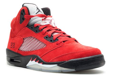 Air Jordan 5 Retro DMP Raging Bull Red Suede 2009 | SBD