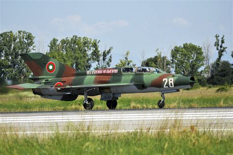 A Bulgarian Air Force Mig Fishbed Takes Off During Thracian Star