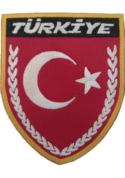 Türk Bayrağı Nakış Işleme Arma Patch 89 5 Cm Fiyatları ve Özellikleri