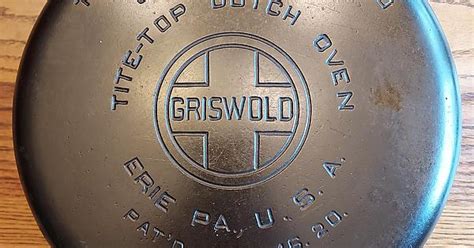 Griswold 9 Dutch Oven Pitted Cooking Surface Album On Imgur