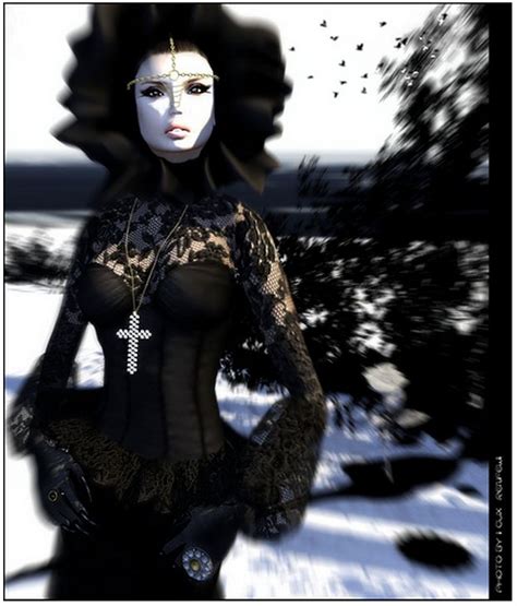 Check Out The Second Life Pic Of The Day Lady In Black Photo By