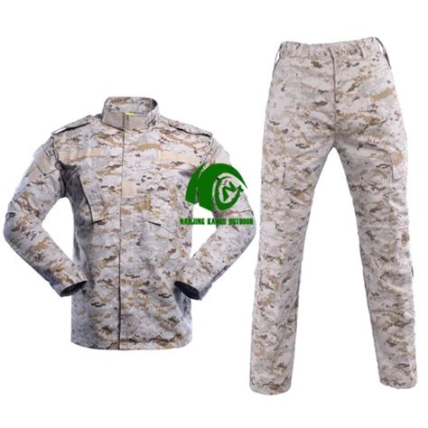 Kango Camouflage Acu Style Navy Blue Rip Stop Security Guard Uniform