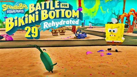 PLANKTON EXPOSED SpongeBob SquarePants Battle For Bikini Bottom Rehydrated Part 29 Lets