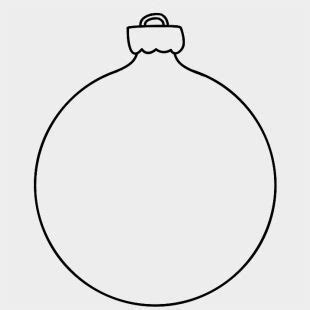 Simple Christmas Bauble Template, Cliparts & Cartoons - Jing.fm ...