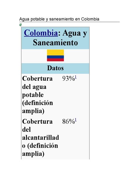 Pdf Agua Potable Y Saneamiento En Colombia Dokumen Tips