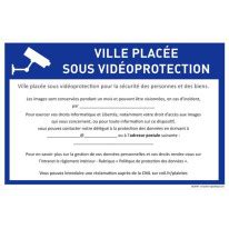 Panneau vidéoprotection Direct Signalétique