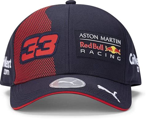 Red Bull Racing F Team Max Gorro De Piel Sint Tica Amazon