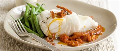 Cod With Tomato Recipe And Chorizo Sauce Olivemagazine