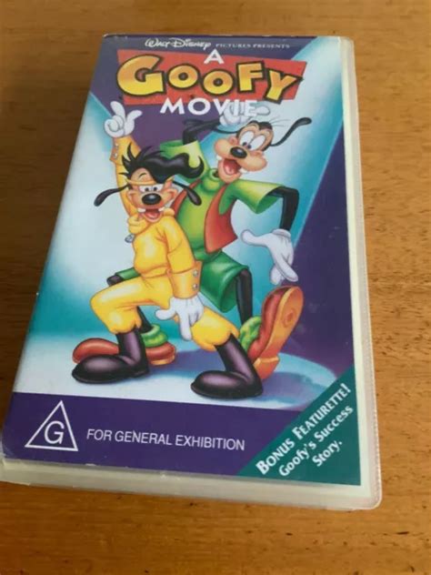 A Goofy Movie Vhs Video Tape Walt Disney Picclick Au