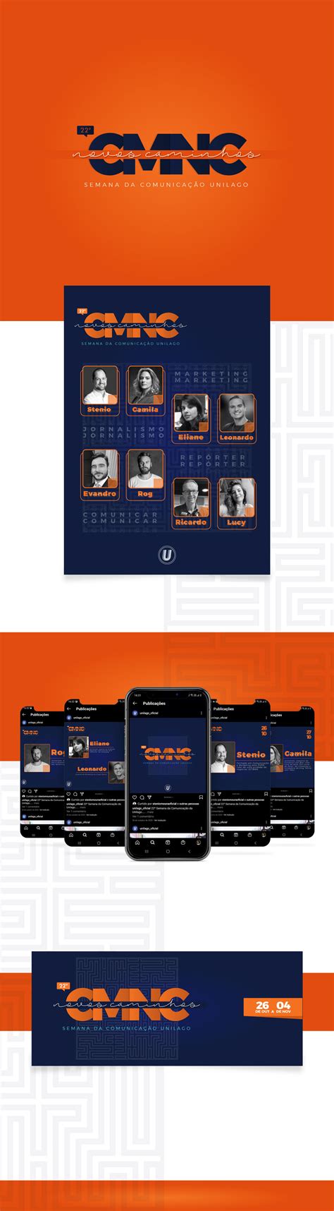 Semana Da Comunica O On E Offline On Behance