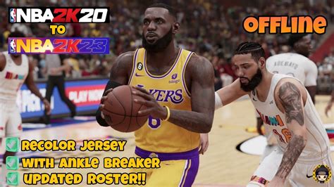 Nba 2k20 To Nba 2k23 Roster Recolor Jersey No Password No Need F1vm On Android Mobile