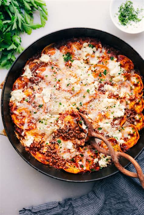 Baked Ravioli Recipe One Skillet Chelsea S Messy Apron