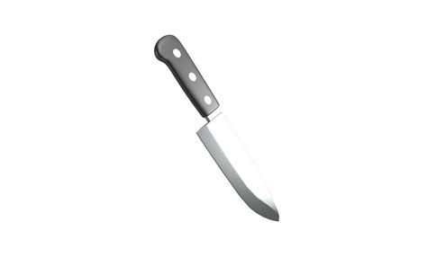 3D Model Kitchen Knife Emoji V1 001 VR AR Low Poly CGTrader