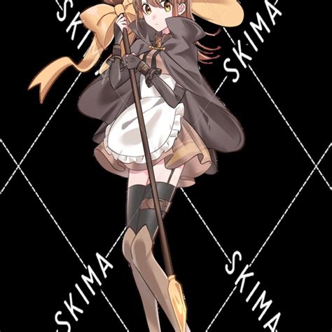 【立ち絵】黄色が基調の魔法使いの女の子 スキマ イラスト依頼・キャラ販売ならskima