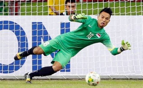 Aksi Heroik Kiper Singapura Hassan Sunny Guncang Twitter Disamakan