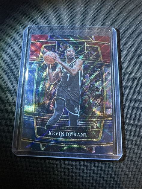 Panini Select Kevin Durant Concourse Tri Color Prizm Nets