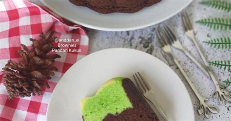 Resep Brownies Pandan Kukus Oleh Bunda Ei Cookpad