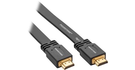 Pearstone Flat High Speed Hdmi Cable With Ethernet 6 Hda 106f