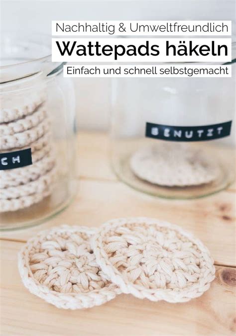 Diy Wiederverwendbare Wattepads H Keln Yeah Handmade Wattepads Diy