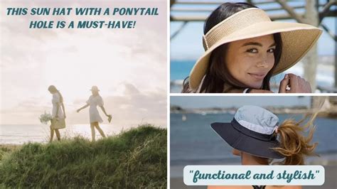 Hat-Trick! 5 Sun Hats With Ponytail Holes You'll Love