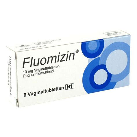 Fluomizin Mg Vaginaltabletten St Online Bei Pharmeo Kaufen