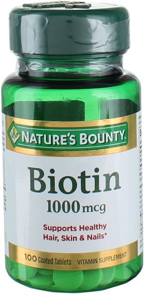 Nature S Bounty Biotin Vitamin Supplement Nepal Ubuy