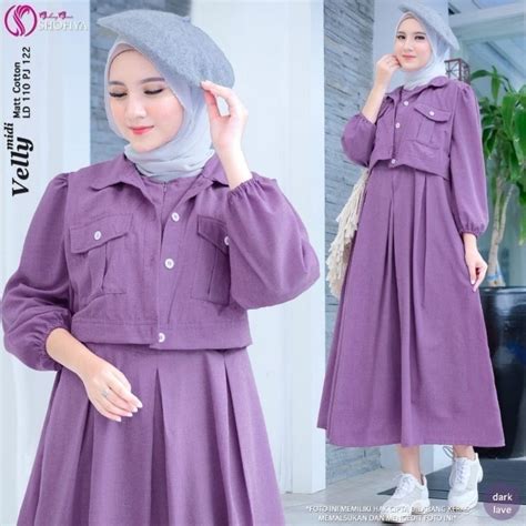 Jual Gamis Cringkel Airflow Premium Saku Terbaru Dres Kondangan Remaja