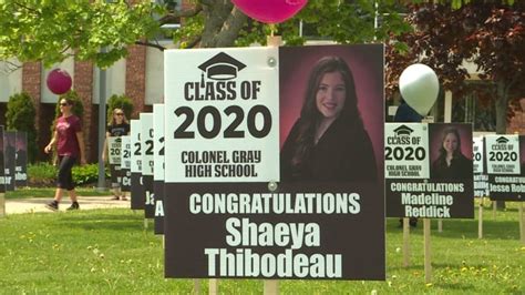 Sign of the times: Charlottetown grads receive socially-distant gift ...