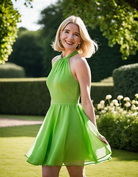 Full-Length Fashion Photograph of Lucy Worsley | Stable Diffusion Online