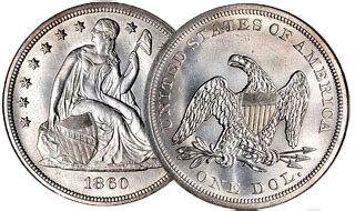 Seated Liberty Dollar - U.S. Coin Dealer Belleair Coins, Gold and ...