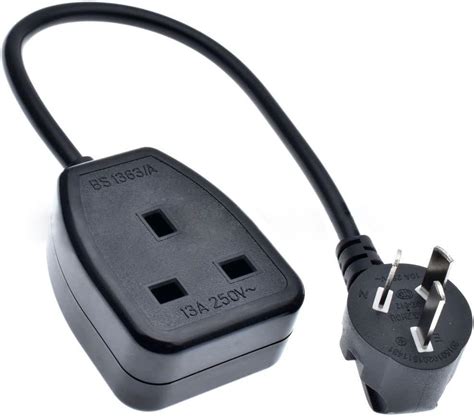 Tekit Uk British Standard Power M F Extension Cord Cable Uk Extension