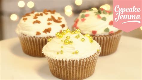 Spiced Christmas Cupcakes Cupcake Jemma Youtube