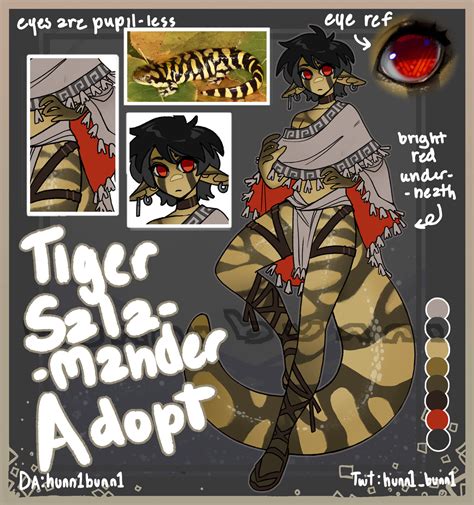 [closed] Tiger Salamander Adopt By Hunn1bunn1 On Deviantart