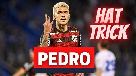 Pedro Contra O V Lez Sarsfield Libertadores Hat Trick Youtube