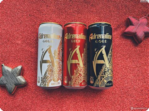 Энергетический напиток Adrenaline Gold «White» - «Adrenaline Gold ...