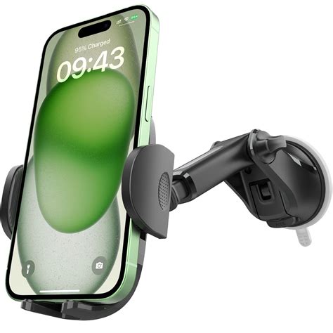 Car Phone Mount Holder Quick Extension Adjustable Arm Apps2car