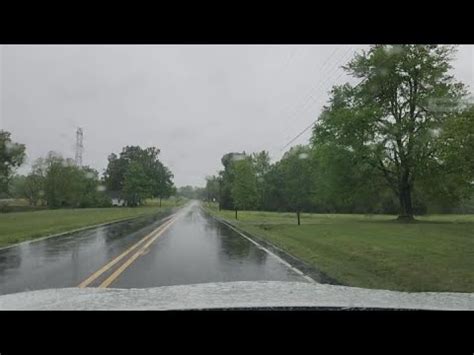 ASMR Driving In The Rain Super Relaxing