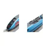 Coffret 10 éléments TGV OUIGO Kato K101763 N 1 160 SNCF EP VI