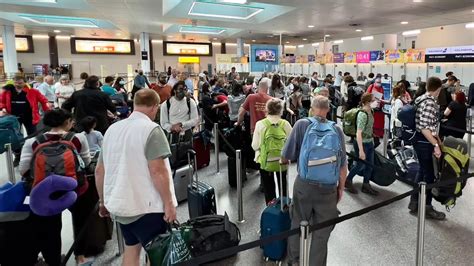 Gatwick Airport Passengers Pass Out As Delays Leave Them Waiting