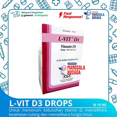 Jual L Vit D Drops Ml Shopee Indonesia