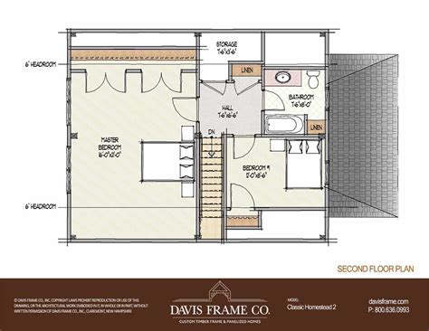 Classic Homestead Floor Plan | Barn Home Plan | Davis Frame