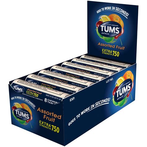 Tums Extra Strength Antacid Tablets 12bx Golden Door Wholesale