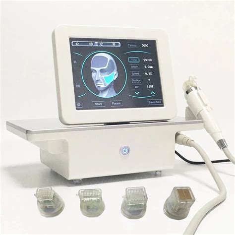 Hifu Fractional RF Microneedle Beauty Machine Anti Acne Skin Lifting