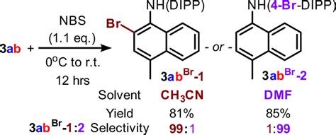 Post Modification Of The Product Solvent Controlled Regioselective