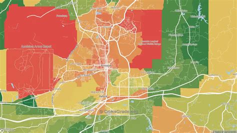 Anniston, AL Murder Crime Rates and Maps | CrimeGrade.org