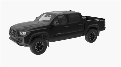 Toyota Tacoma Xtra Cab Long Bed Trd Prerunner 2024 3d Model